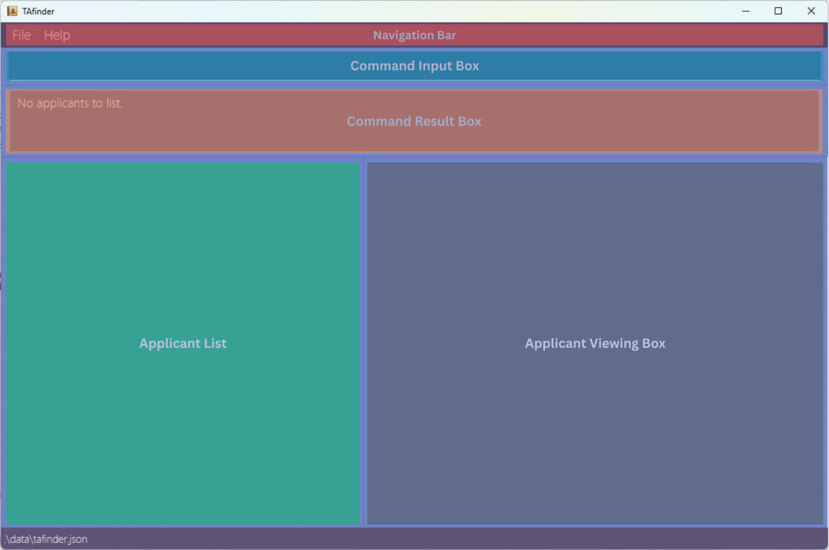 UI with shaded areas